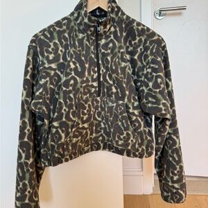 Polar fleece half zip sweater